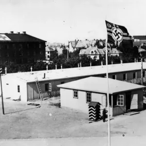 Germans Hide Behind Red Cross Print