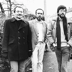 Gerry Adams Leader Of Provisional Irish Republican Army with Ken Livingstone