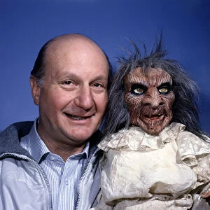 Gerry Anderson creator of the puppet Zelda that appeared in Terrahawks Circa 1986