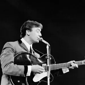 Gerry Marsden, lead singer of Liverpudlian pop group Gerry Gerry Marsden, lead singer of Liverpudlian pop group Gerry