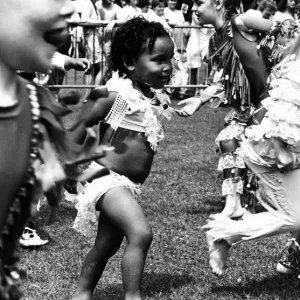 Garston Carnival 1991 Print: Felicia Zenko Dancing