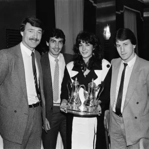 Ghislaine Maxwell at Oxford United Football Club Print 1984 Ghislaine Maxwell at Oxford United Football Club Print 1984