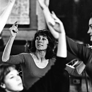 Gillian Lynne, who runs her own dance school. 17th September 1963