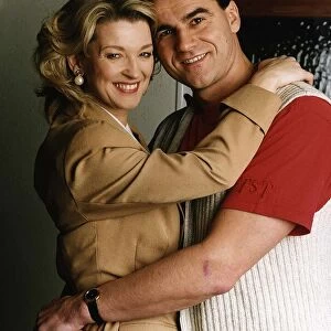 Gillian Taylforth actress who stars in Eastenders tv programme with boyfriend Geoff