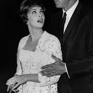 Gina Lollobrigida actress and Rock Hudson actor 1960