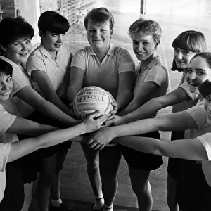 These girls in Sacred Heart RC Secondary Schools netball team will be fighting hard