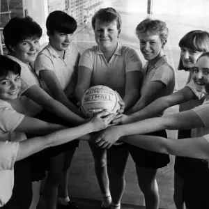 1984 Sacred Heart RC Secondary Schools Netball Team Print