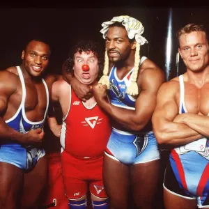 Gladiators Red Nose Day Print March 1997 Gladiators Red Nose Day Print March 1997