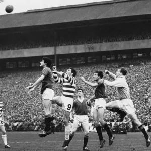Glasgow Rangers v Celtic Scottish Cup Final Print