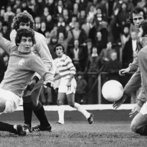 Glasgow Rangers 3 v Celtic 1 Print, Ibrox Stadium