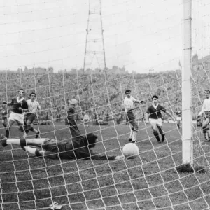 Glasgow Rangers 5 v Morton 0. Scottish League Cup final match at Hampden Park