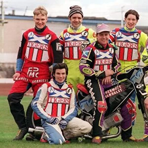 Glasgow Tigers speedway team 1999 Ashfield Stadium Team - 1 Mick Powell
