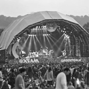 Glastonbury Festival 1994. General scenes. The festival took place on the 24th, 25th and 26th June 1994. No exact date for these pictures, but taken during the 3 days. https://www. glastonburyfestivals. co Glastonbury Festival 1994. General scenes. The festival took place on the 24th, 25th and 26th June 1994. No exact date for these pictures, but taken during the 3 days. https://www. glastonburyfestivals. co