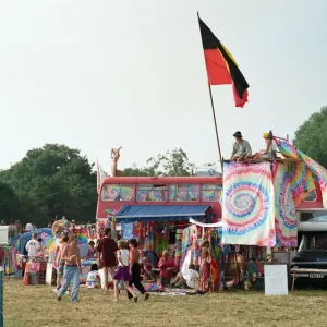 Glastonbury Festival 1992 Print - June 27th Glastonbury Festival 1992 Print - June 27th