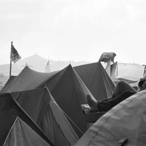 Glastonbury Festival, Pilton, Somerset. Picture shows scenes from the 1990 Glastonbury Festival, Pilton, Somerset. Picture shows scenes from the 1990