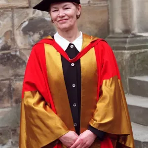 GLENDA JACKSON AT DURHAM UNIVERSTITY 13 / 05 / 1992