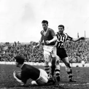 goalkeeper - 13th April 1960 - Western Mail and Echo Copyright Image goalkeeper - 13th April 1960 - Western Mail and Echo Copyright Image