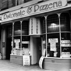 Godfather Restaurant Print, Newcastle, 24th October 1989