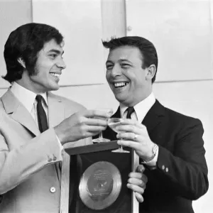 Golden Disc for Engelbert Humperdinck, for his great success The Last Waltz