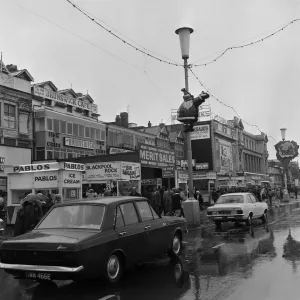 La Milla Dorada en Blackpool, Lancashire. 1 de agosto de 1971.