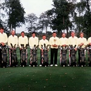 Golf European Ryder Cup team 1989
