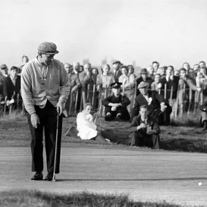 Golf - Ryder Cup - October 1961 Golfer at the Royal Lytham & St Annes Golf Course