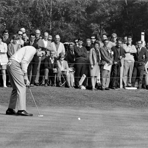 Golfer Charles Bob during the Piccadilly Championship, 10th October 1969 Golfer Charles Bob during the Piccadilly Championship, 10th October 1969
