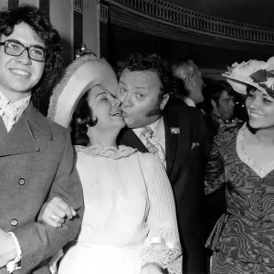 Former Goon Harry Secombe with Family, 11th May 1971 Print Former Goon Harry Secombe with Family, 11th May 1971 Print