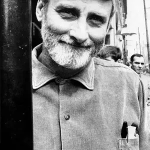 Former Goon Spike Milligan pictured in Newcastle for opening of his show Former Goon Spike Milligan pictured in Newcastle for opening of his show