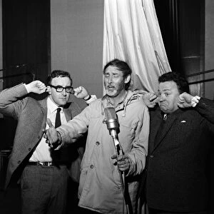 The Goons, 29th March 1963. Peter Sellers, Spoke Milligan and Harry Secombe