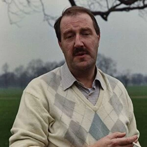 Gorden Kaye the actor from the BBC programme Allo Allo in January 1989