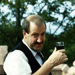 Gorden Kaye actor in the role of Renee in the TV programme Allo Allo. September 1989