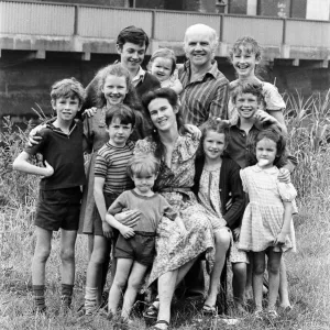 Gordon Gillick with his wife Victoria Gillick and their ten children at home in Wisbech Gordon Gillick with his wife Victoria Gillick and their ten children at home in Wisbech