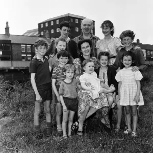 Gordon Gillick with his wife Victoria Gillick and their ten children at home in Wisbech Gordon Gillick with his wife Victoria Gillick and their ten children at home in Wisbech