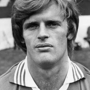 Gordon McQueen, Manchester United Football Player, Pre Season Photocall, July 1978 Gordon McQueen, Manchester United Football Player, Pre Season Photocall, July 1978