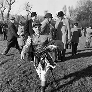 Gordon Richards at Kempton Park. April 1953