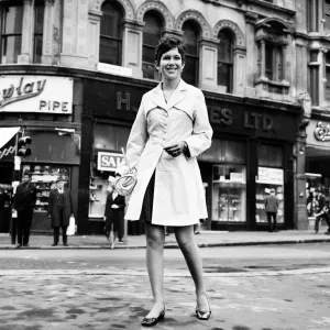 Gorgeous Girls. Miss Imir Westwood, aged 19, who works in a china department in