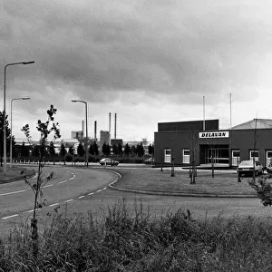 The Gorsey Lane area of Widnes Industrial Estate. 28th July 1975