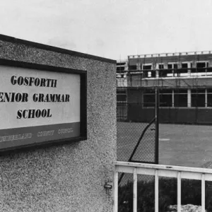 Gosforth Senior Grammar School, Gosforth, Newcastle upon Tyne, 6th February 1973 Gosforth Senior Grammar School, Gosforth, Newcastle upon Tyne, 6th February 1973
