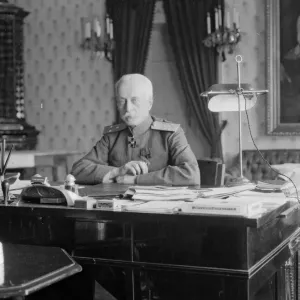 THe Govenor General of Galicia Georgy Aleksandrovich Bobrynski seen here in at his desk THe Govenor General of Galicia Georgy Aleksandrovich Bobrynski seen here in at his desk