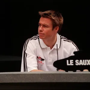 Graeme Le Saux Football May 98 Chelsea / England footballer launching Graeme Le Saux Football May 98 Chelsea / England footballer launching