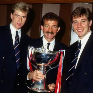Graeme Souness Print - 1988 Rangers Trio