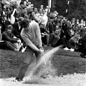 Graham Marsh playing golf in the Piccadilly World Match Play Championship, which he lost Graham Marsh playing golf in the Piccadilly World Match Play Championship, which he lost