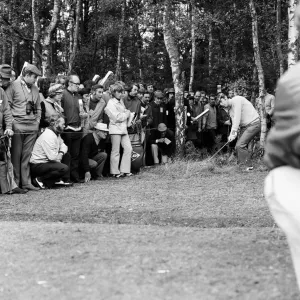 Graham Marsh playing golf in the Piccadilly World Match Play Championship, which he lost Graham Marsh playing golf in the Piccadilly World Match Play Championship, which he lost
