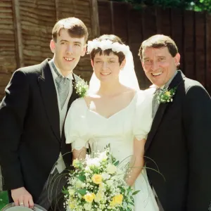 Graham Taylor at Daughter's 1990 Wedding Print (01037) Graham Taylor at Daughter's 1990 Wedding Print (01037)