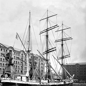 The grain ship Killoran at Tyne Dock on the River Tyne