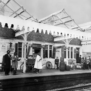 Wilbraham Road Railway Station Print, 7th May 1964