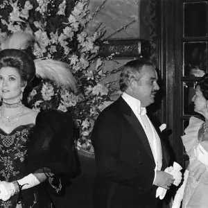 A grand ball at the reopening of the Salle Europe room at Monte Carlo Casino, Monaco