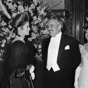 A grand ball at the reopening of the Salle Europe room at Monte Carlo Casino, Monaco