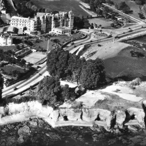 The Grand Hotel and Corbyn Head Torquay Print Circa 1940s The Grand Hotel and Corbyn Head Torquay Print Circa 1940s